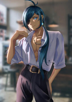 Manga Colouring (Kaeya)