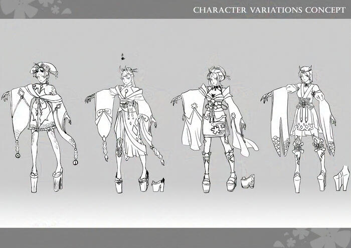 Character Variations Concept